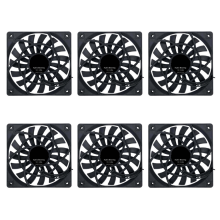 Ventola di raffreddamento silenziosa PWM da 120 mm (12 cm), sottile, nuova, 120x120x12 mm, 12 V CC