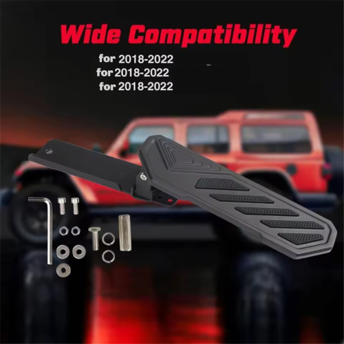 Υποπόδιο Dead Pedal Driver Αριστερό Πλαϊνό Πάνελ Κλωτσιού για Μαύρο 2