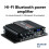 Amplificatore USB Bluetooth 5.0 a 4 canali, 12V, audio stereo HiFi. 4