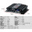 Amplificatore USB Bluetooth 5.0 a 4 canali, 12V, audio stereo HiFi. 3