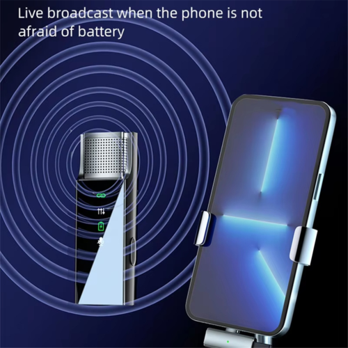 Microphone sans fil S16 avec réduction intelligente du bruit, micro-cravate 2