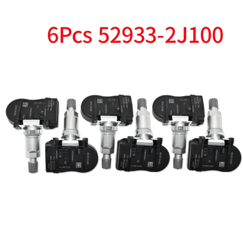 6 Stück 52933-2J100 TPMS Reifendrucksensor 433 MHz für 1