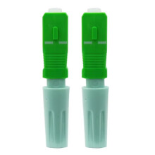 Conector óptico monomodo SC/SM de 100 piezas para FTTH