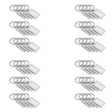 Sublimaatio tyhjä avaimenperä suorakulmion metallinen lämmönsiirtoavaimenperä