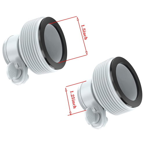 B-Type Hose Adapter and Plunger Valve and Pool Hose Holder 1
