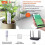 Moniteur de plantes ZIGBEE : Testeur de température et d'humidité du sol 2