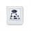 1.54 Inch E-Paper Display Screen Image Wireless Transmission Keychain 3