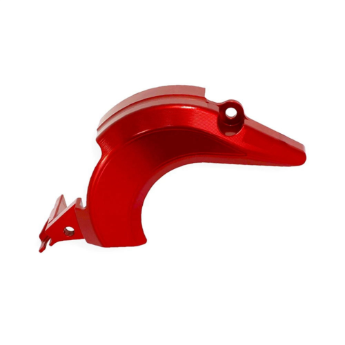 Motorcycle Front Sprocket Guard Engine Chain Cover for Red