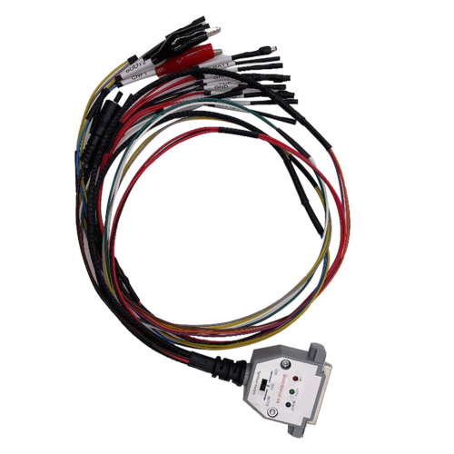 3 LUCES LED con interruptor, cable de banco de arranque DB25 2