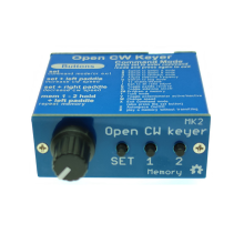 Avoin CW Keyer MK2 viimeistelty alumiinikuorella CW Keyer MK2 KIT