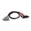 3 LUCES LED con interruptor, cable de banco de arranque DB25 4