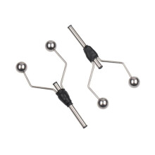 2PC Double Bi-Ceramic Tip Fly Tying Bobbin Holder For Standard Bobbin, Dual Tip Fly Tying Tool For Flies