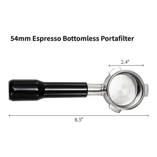 Filtro sin fondo para cafetera espresso de 54 mm 2