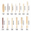 13-Piece Wooden Clay Sculpting Tools Set 2