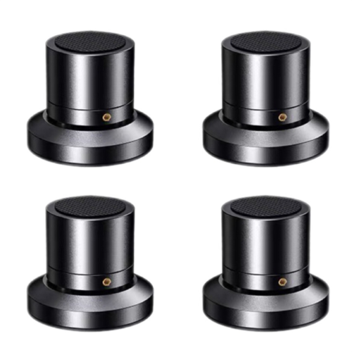 4PCS Speaker Base Lead Adjustable Tray Pad 65x53mm