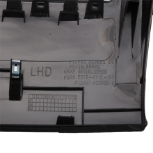 Instrument Panel Cover for Tiida 05-11 Front Dashboard,Black