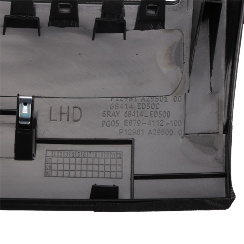 Instrument Panel Cover for Tiida 05-11 Front Dashboard,Black