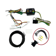 4 Way Trailer Wiring Harness, Flat Trailer Light Connector Assembly