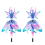 Girouette solaire Fleur porte-bonheur 1