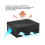A09 HTPC Computer Case Mini ITX USB3.0 Computer Case Black 4