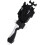 Double loop toy with string and handle  Black 3