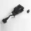Double loop toy with string and handle  Black 2