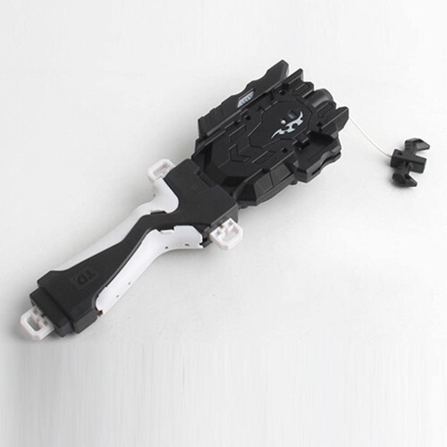 Double loop toy with string and handle  Black 1