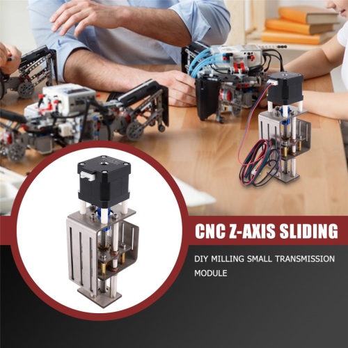 Κιτ συρόμενου φρεζαρίσματος CNC Z-100mm με κινητήρα Z για ξύλο 1