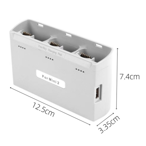Chargeur de batterie pour drone Mini 2 (3 voies) - Prise UE 2