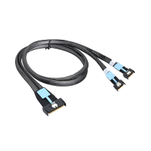 Câble adaptateur Gen5 MClo X8 pour PC SATA Oculink PCIe SATA 1 m
