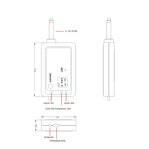 Saksofoni Ammattimainen Langaton Mikrofoni UHF Joutsenkaula Ääni 2