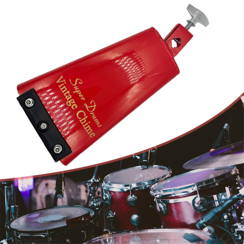 8,5 ιντσών κόκκινο Cowbell ηλεκτρολυτικά επιμεταλλωμένο Cowbell τζ 2
