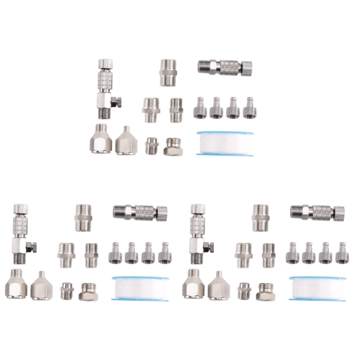14Pcs Airbrush Adapter Set,Airbrush Quick Release Disconnect Couplers
