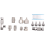 14Pcs Airbrush Adapter Set,Airbrush Quick Release Disconnect Couplers 2