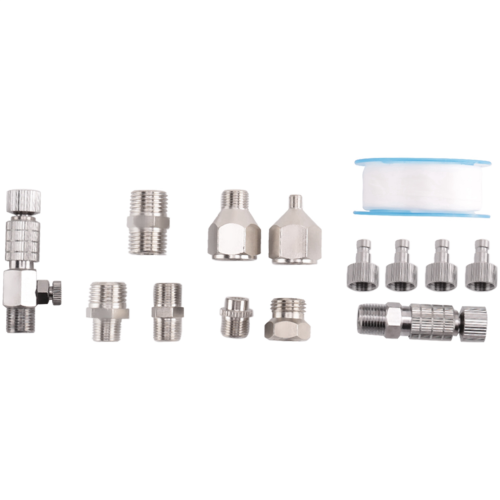 14Pcs Airbrush Adapter Set,Airbrush Quick Release Disconnect Couplers 1