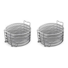 2x Griglia per essiccatore in acciaio inox, accessori compatibili