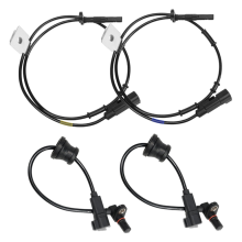 4 Pcs ABS Wheel Speed Sensor for Terrain 2.4L 3.6L 2010-2017