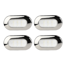 4 Stück LED-Einstiegsleuchten, Akzentleuchten, Nutzleuchten, zur Montage