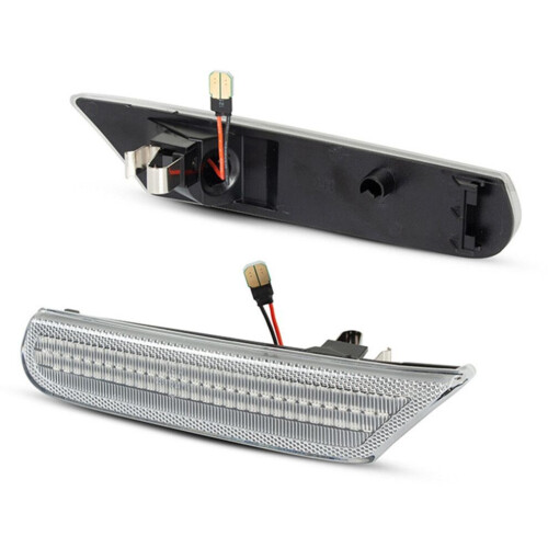 2 luces LED de posición lateral transparentes 1