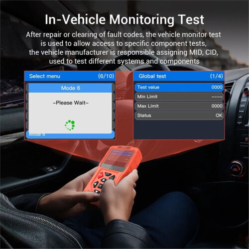 M60 OBD2 Scanner for Motorcycle and Vehicle Fault Code Read 1