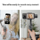 Wireless Smartphone Selfie Projector Rear Camera Sharing Bluetooth A 4
