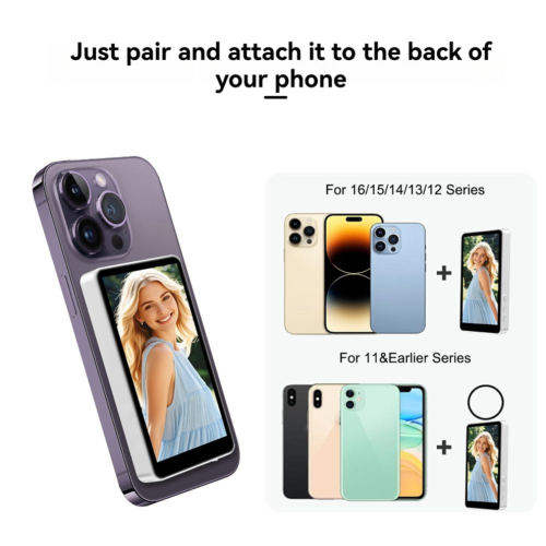 Wireless Smartphone Selfie Projector Rear Camera Sharing Bluetooth A 2