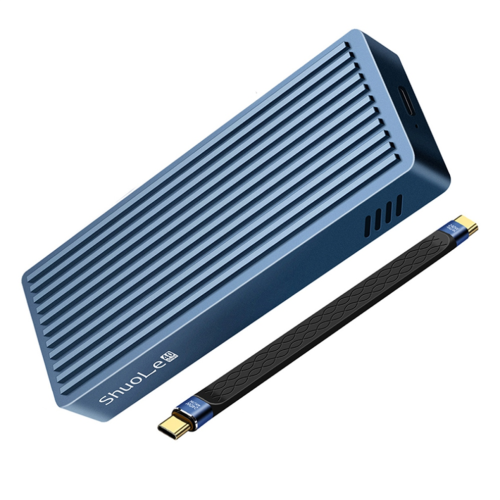 40 Gbit/s USB 4.0 M.2 NVMe SSD-Gehäuse für 3/4
