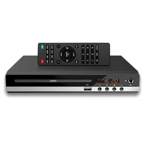DVD Player Box for CD-Discs Player AV Output MIC-Port EU Plug