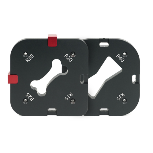 Πρότυπο κοπής φιλέτου Pocket Radius Jig Router 4 σε 1 R-Angle Arc