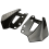 Spoiler laterale/deflettore antivento per parabrezza R1300GS 4