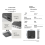 M.2 20 Gbit/s Dual-Bay-SSD-Dockingstation mit USB-C-Stecker (UK-Stecker) 3