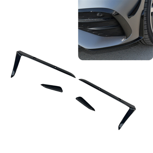 4-teiliges Set Frontspoiler-Zierleisten-Windabweiser für 2