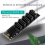Carte d'extension SATA M.2 NGFF à clé B, 5 ports, débit 6 Gbit/s 3