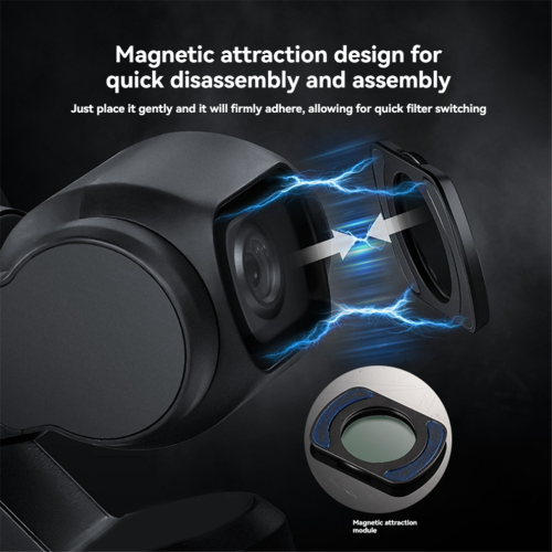 Magnetiskt ND/PL-filterset för Pocket 3 Creator Combo 1